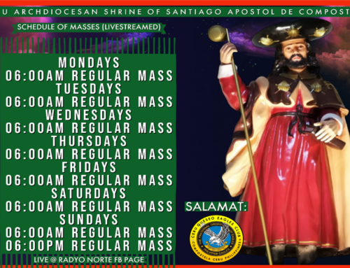 Every Sunday Mass Streaming @ Achdiocesan Shine of Santiago De Compostela, Cebu 2023